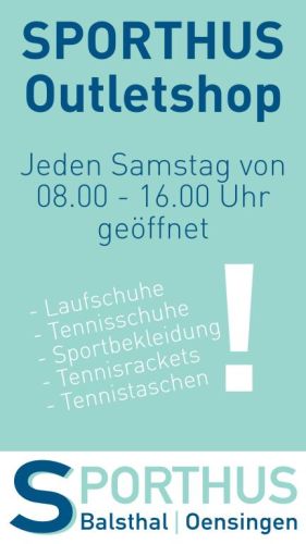 Neu und nur für begrenzte Zeit: OUTLETSHOP in Balsthal!